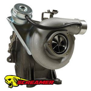 Chevrolet Chevrolet Turbocharger - BD Diesel - Screamer Performance Exchange, 64mm Mixed Flow Turbine Wheel, 63mm Billet Compressor Wheel - `01-`04